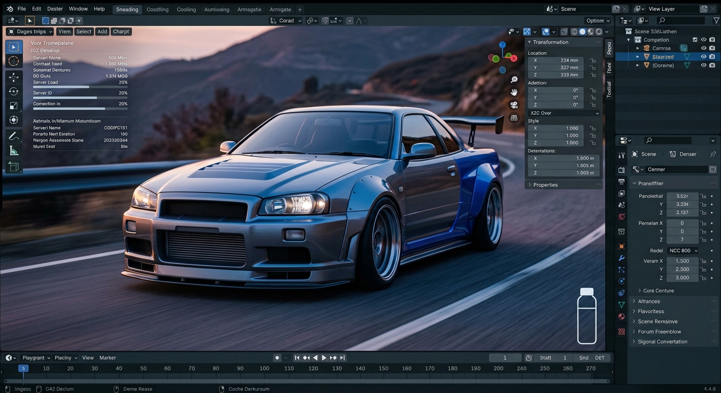 E-Line Custom Car